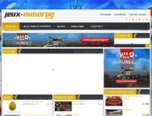 Tablet Screenshot of jeux-mmorpg.org